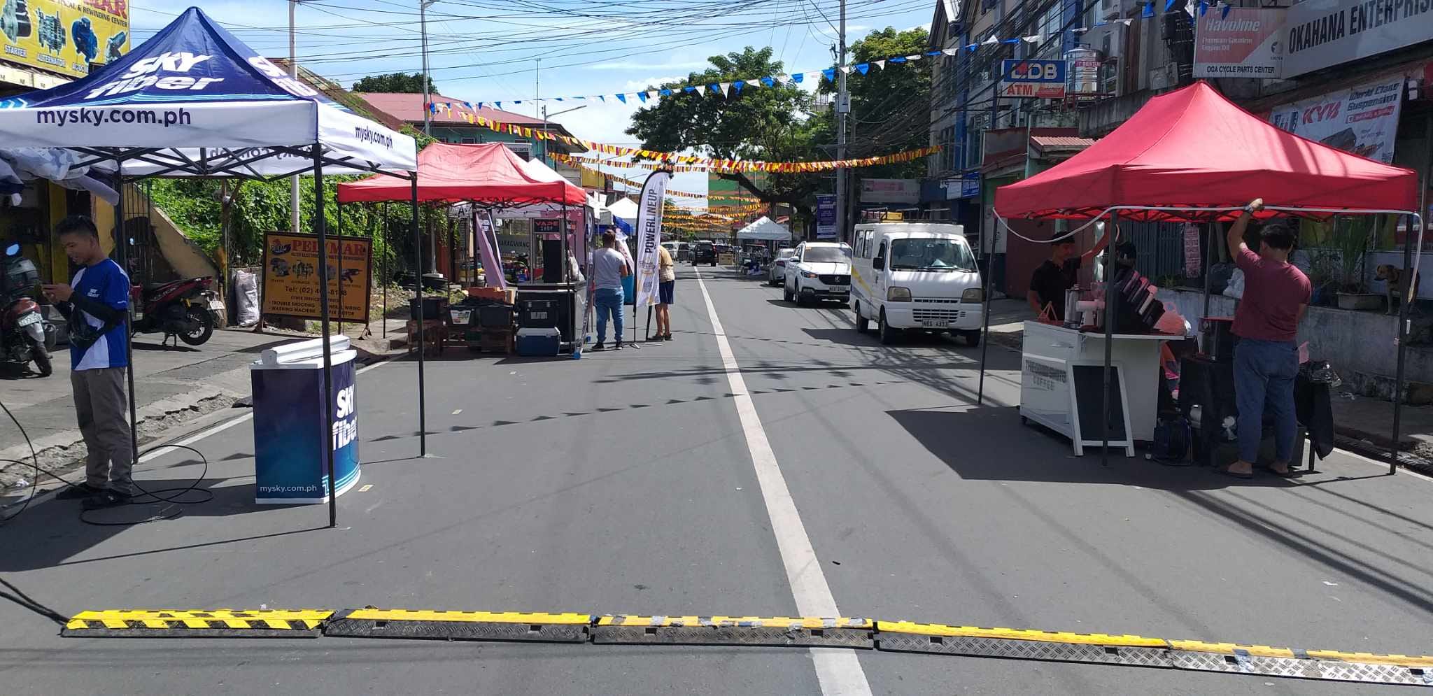 Preparation of Oktoberfest at Pacita Avenue - City of San Pedro, Laguna