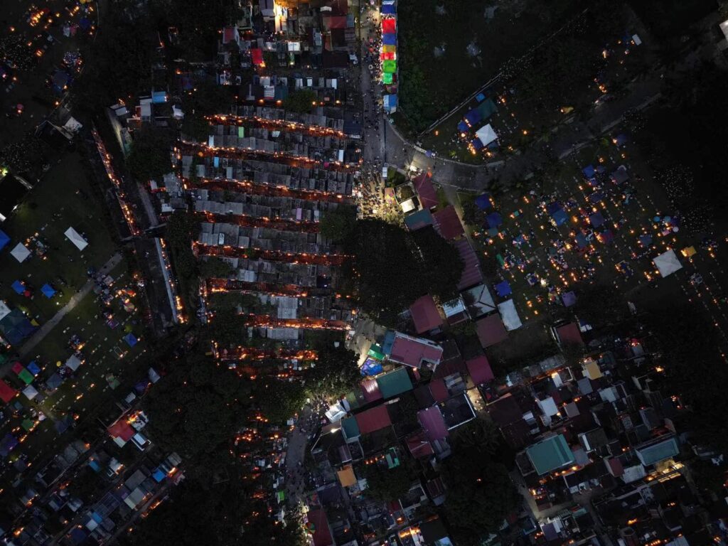 Aerial Shot Of San Pedro Public Cemetery November 1 2023 City Of San Pedro Laguna 1323