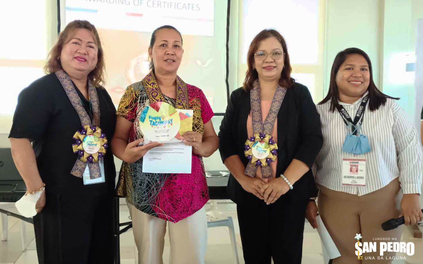 City Government Of San Pedro Held The Pugay Tagumpay Graduation 