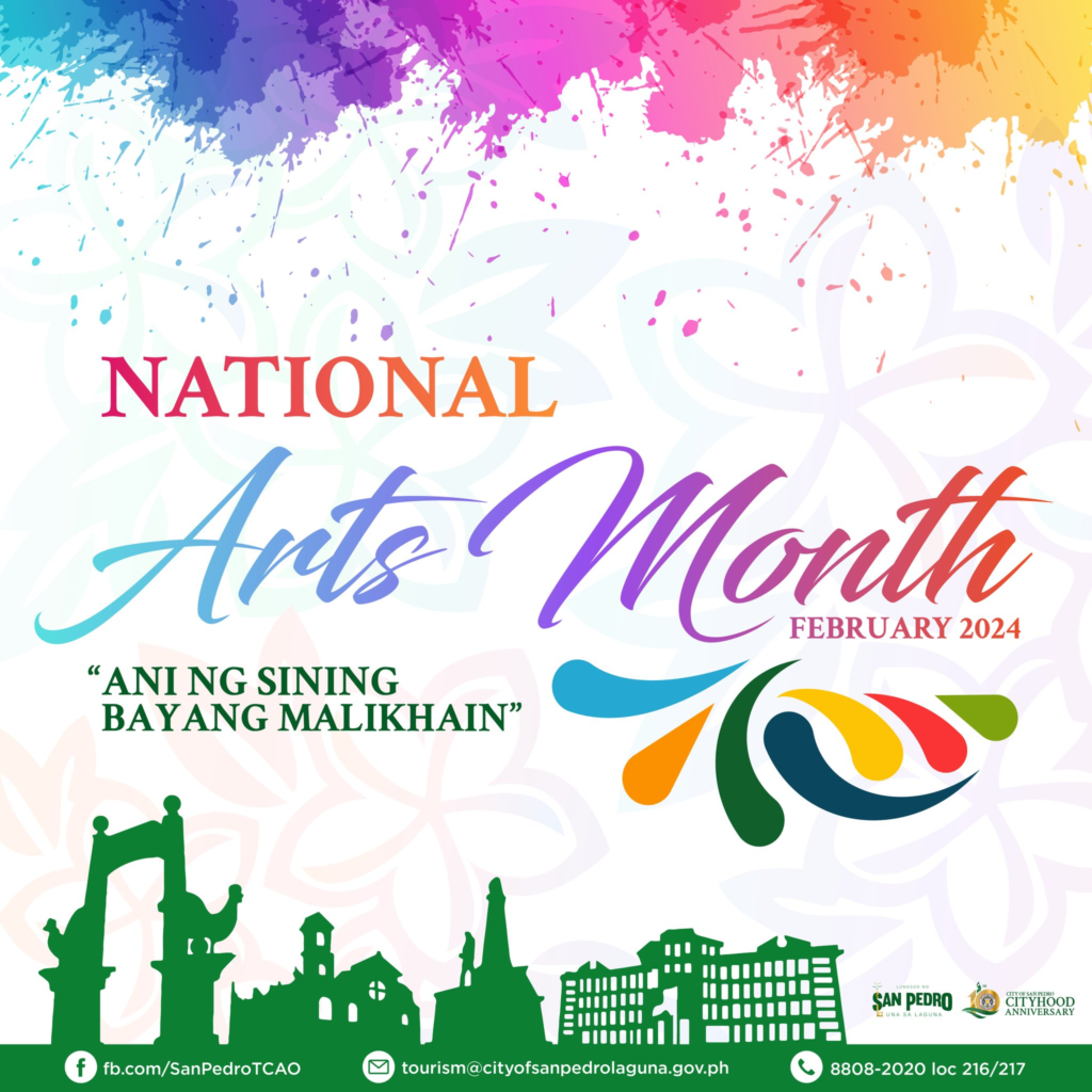 National Arts Month "Ani ng Sining Bayang Malikhain" City of San